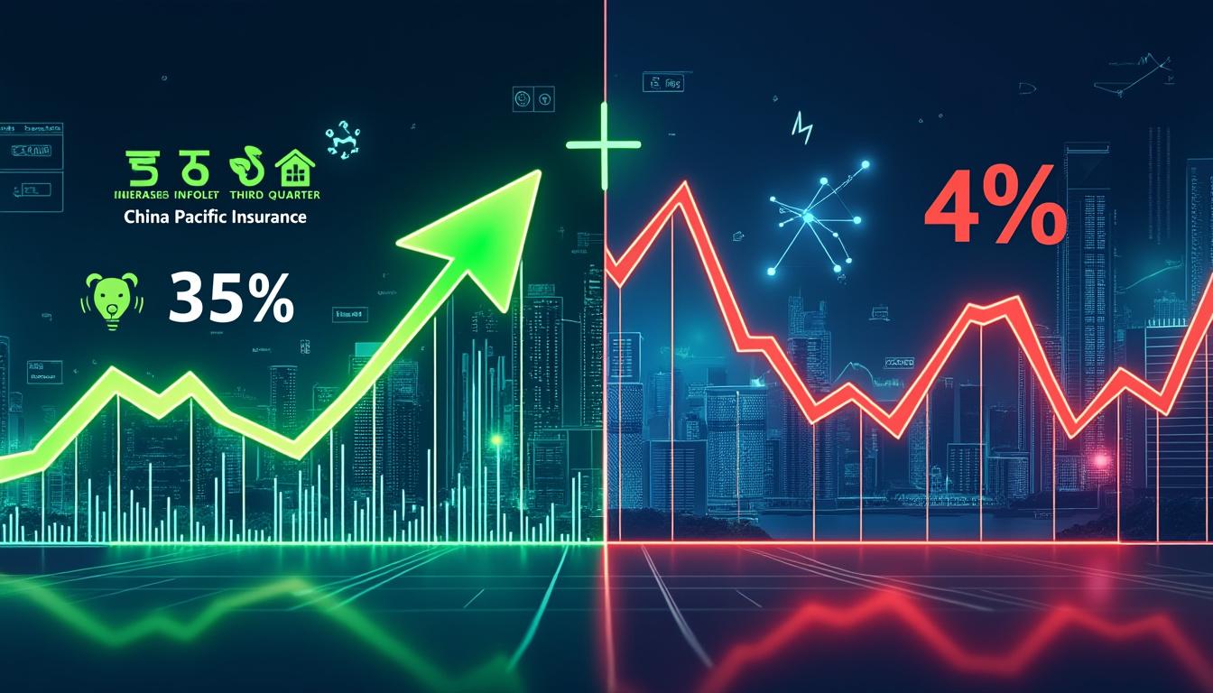 China Pacific Insurance : un bond de 35% de son bénéfice au troisième trimestre, mais une chute de 4% de son action