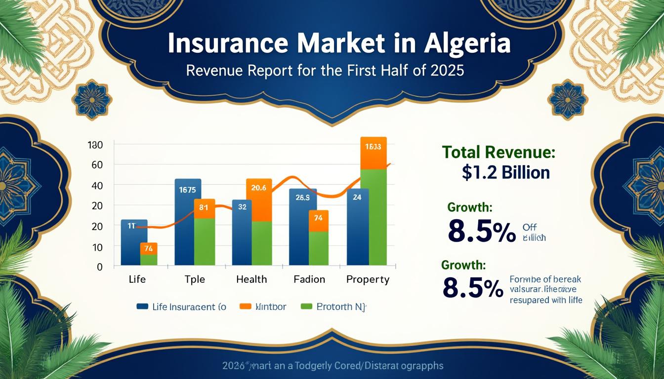Assurance en Algérie : Les chiffres clés du 1er semestre 2025