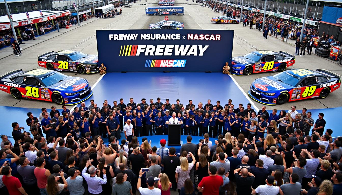 Freeway Insurance devient le nouveau partenaire privilégié de la NASCAR