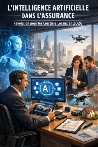 L&rsquo;Intelligence Artificielle dans l&rsquo;assurance : révolution pour les courtiers locaux en2026